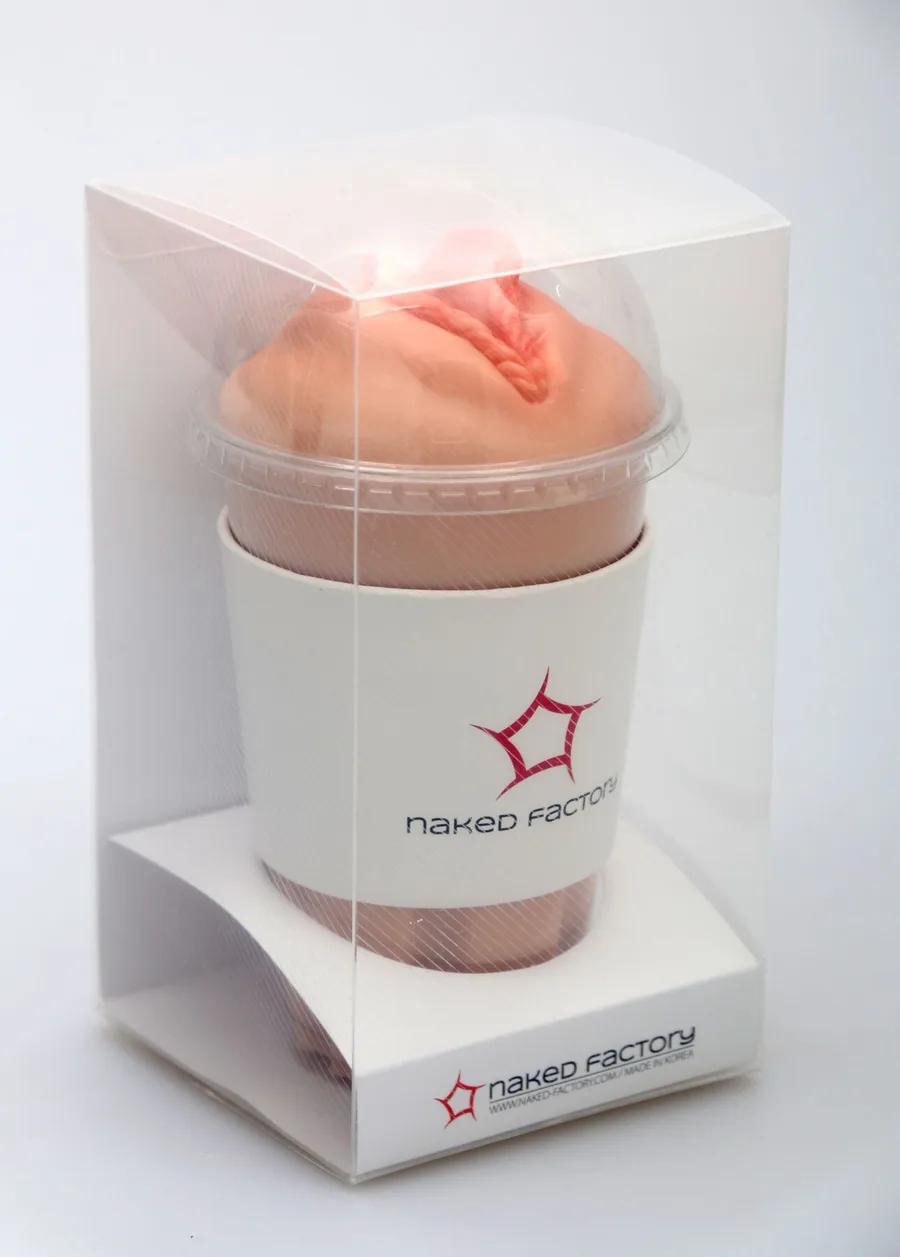 Мастурбатор-вагіна Naked Factory Cup Sleeve V–4, наскрізний