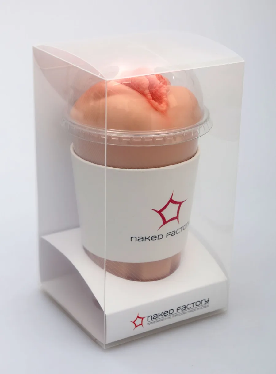 Мастурбатор-вагіна Naked Factory Cup Sleeve V–3, наскрізний
