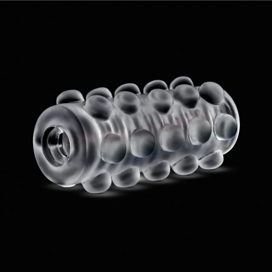 Мастурбатор Blush Rize – Swich Glow in the Dark Masturbator Clear, двосторонній, світиться в темряві
