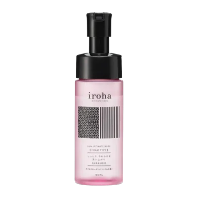 Пена для интимного ухода Iroha Intimate Wash Foam Type Damask Rose and Geranium 150 мл