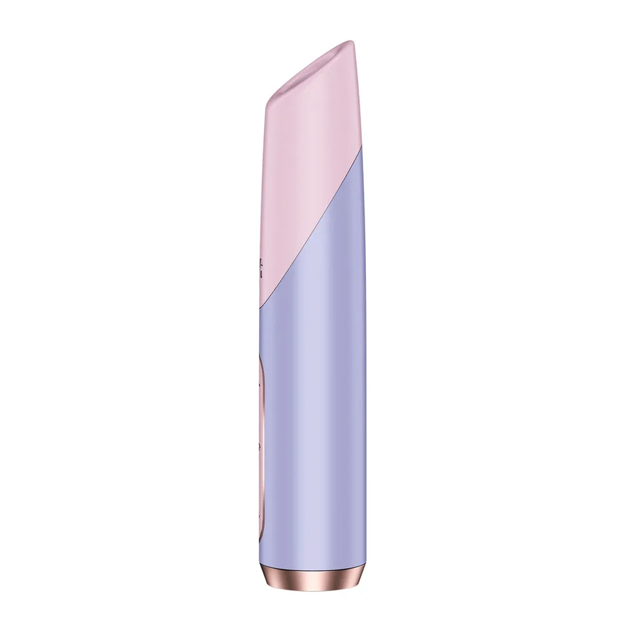 Вакуумний стимулятор Satisfyer Bold Kiss Violet, магнітна технологія 3D Air Pulse, 30 режимів роботи