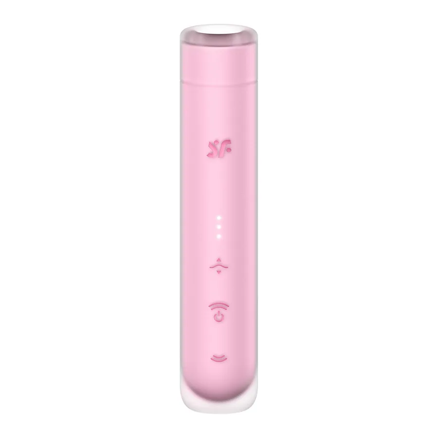 Вакуумний стимулятор Satisfyer First Kiss, технологія 3D Air Pulse, 30 режимів, подвійний силікон