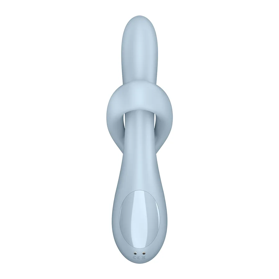 Вибратор с ротацией Satisfyer Heat Flex 4 Blue, подогрев до 39°C