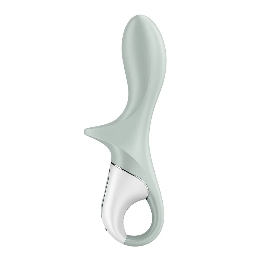 Анальный надувной вибратор Satisfyer Air Pump Booty 3, гибкий ствол