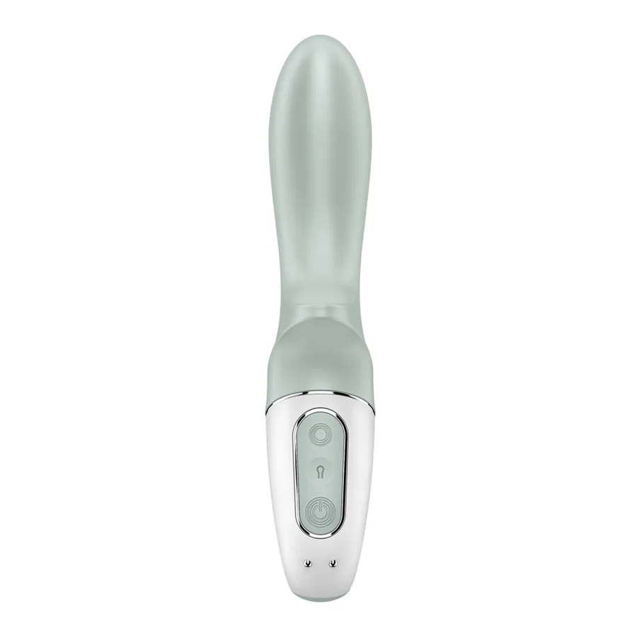 Анальный надувной вибратор Satisfyer Air Pump Booty 3, гибкий ствол