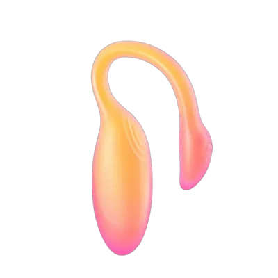 Смарт-віброяйце Magic Motion Flamingo Max Orange 2 в 1: віброяйце та тренажер Кегеля, 10 режимів