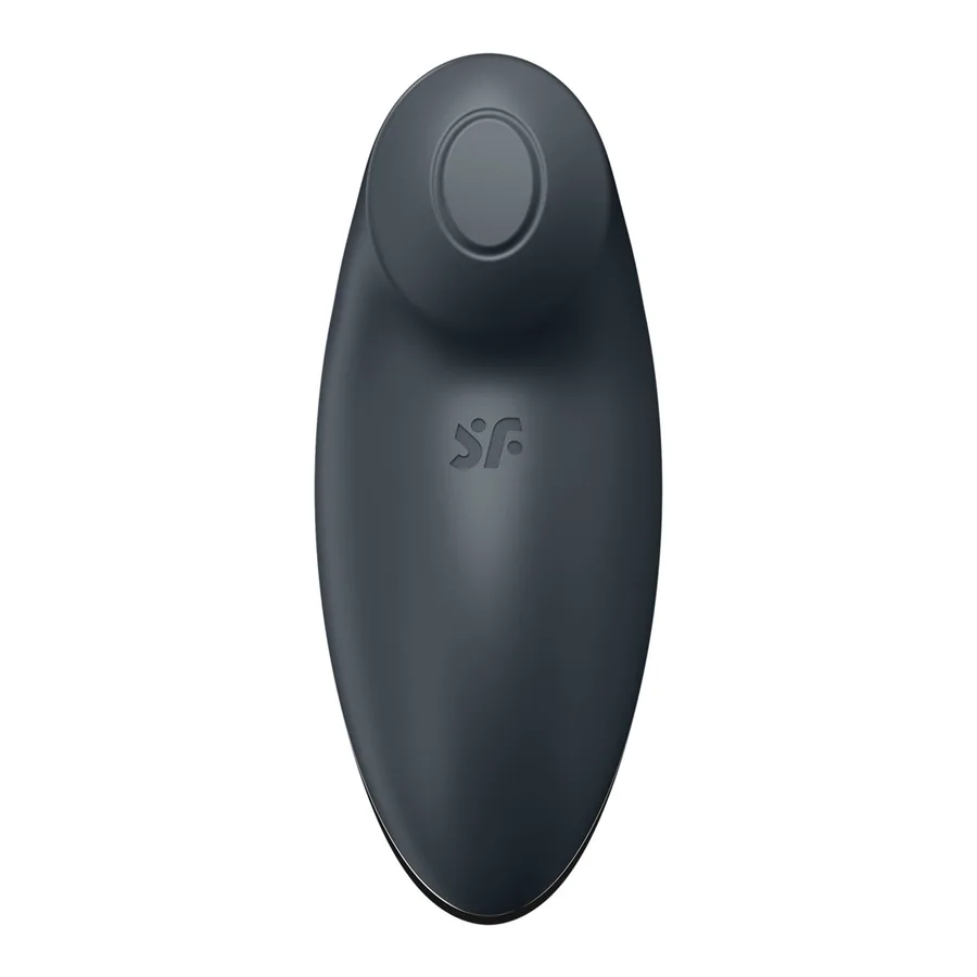 Вібростимулятор-пульсатор Satisfyer Tap & Climax 2 Grey, ефект постукування пальцем