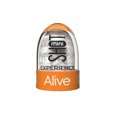 Мінімастурбатор Alive Mini Masturbator (Transparent)