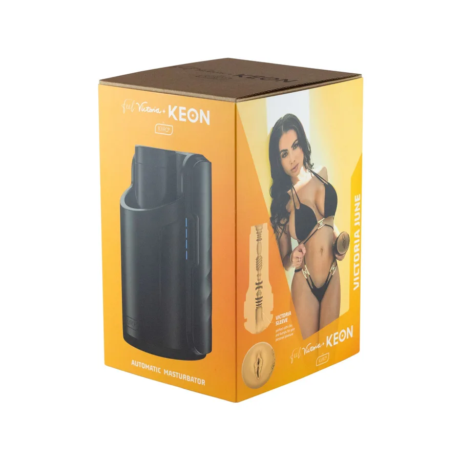 Интерактивная секс-машина для мужчин Kiiroo Keon Combo Set с мастурбатором Feel Victoria