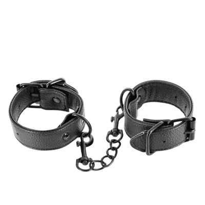 Наручники Fetish Tentation Adjustable Handcuffs, регульовані, знімний ланцюжок з карабінами