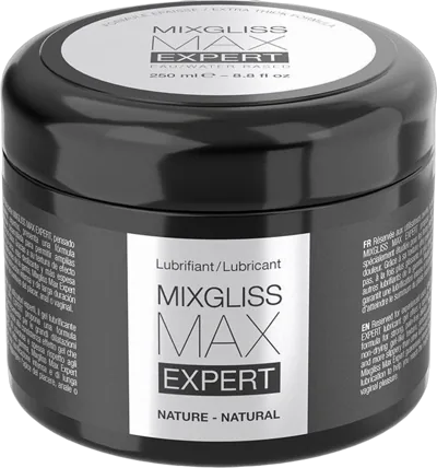 Густа змазка для фістингу та анального сексу MixGliss MAX Expert Nature (250 мл) на водній основі