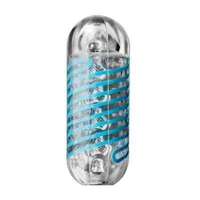 Мастурбатор Tenga Spinner 01 Tetra з пружною стимулювальною спіраллю всередині, ніжна спіраль