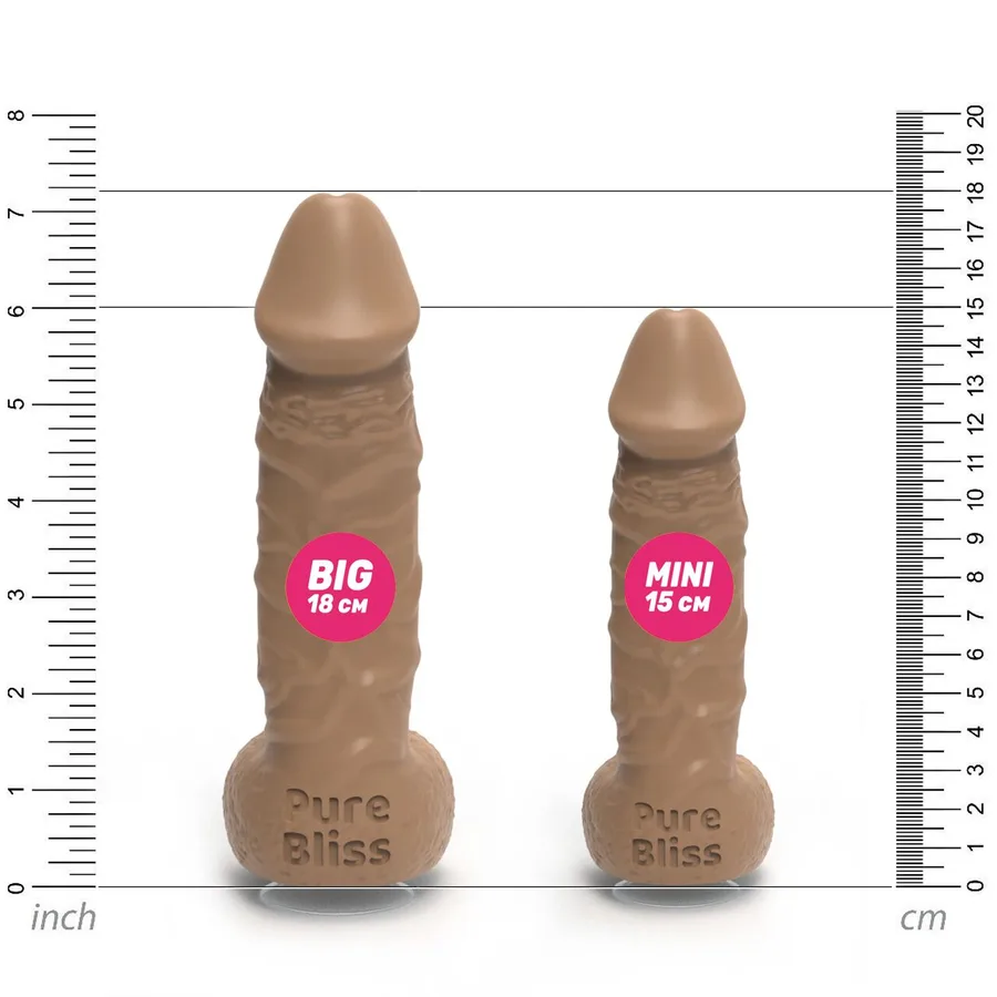 Мило у формі пеніса Pure Bliss BIG Brown, крафтове мило-член, натуральне
