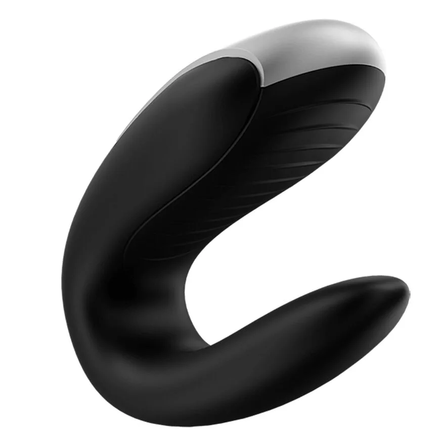 Смарт-вібратор для пар Satisfyer Double Fun (Black) з пультом ДК