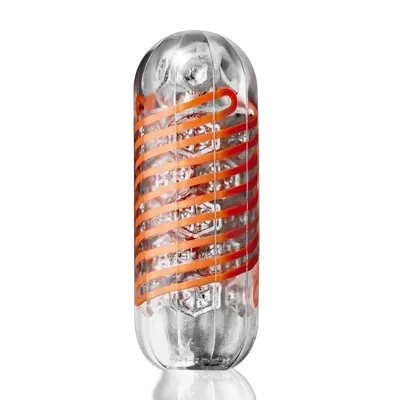 Мастурбатор Tenga Spinner 02 Hexa з пружною стимулювальною спіраллю всередині, стандартна спіраль
