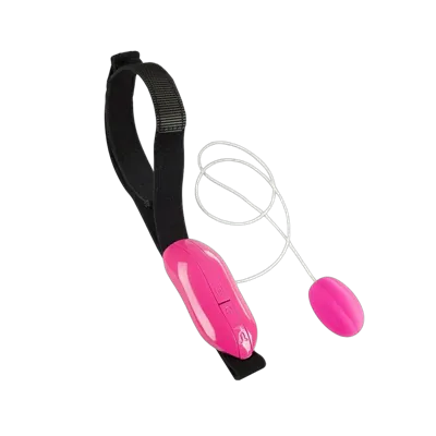 Виброяйце Adrien Lastic Playball для стимуляції точки А, з турборежимом, кріплення до ноги