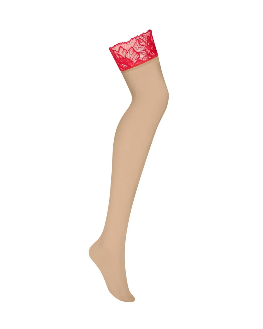 Панчохи Obsessive Matildea stockings 2XL/3XL