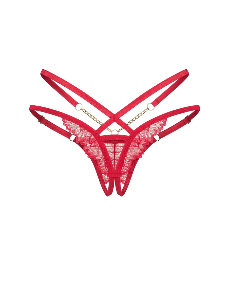 Трусики Obsessive Matildea crotchless thong S/M