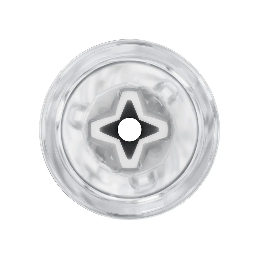 Мастурбатор Kiiroo Feel Pocket Crystal, совместим с интерактивной насадкой PowerBlow