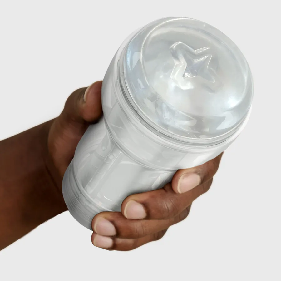 Мастурбатор Kiiroo Feel Pocket Crystal, совместим с интерактивной насадкой PowerBlow