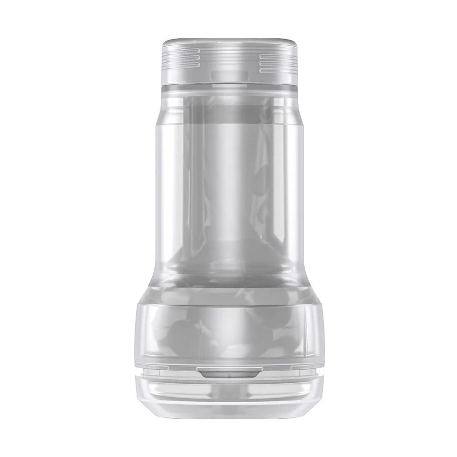 Мастурбатор Kiiroo Feel Pocket Crystal, совместим с интерактивной насадкой PowerBlow