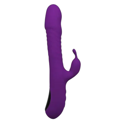 Вібратор-кролик з підігрівом і ротацією Alive RoMAX Purple