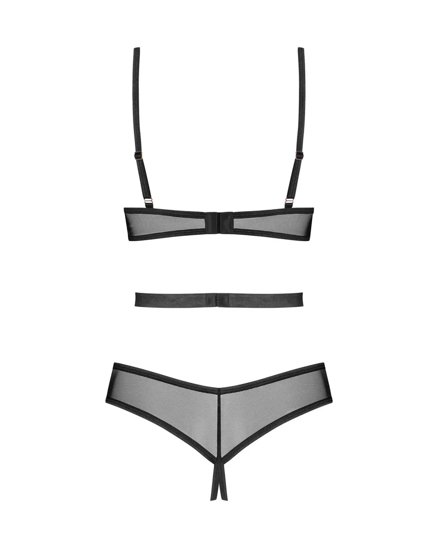 Боди Obsessive Euridia crotchless teddy XL/2XL