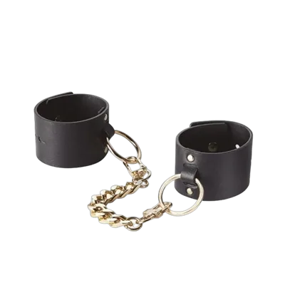 Наручники Bijoux Indiscrets MAZE — Wide Cuffs Black