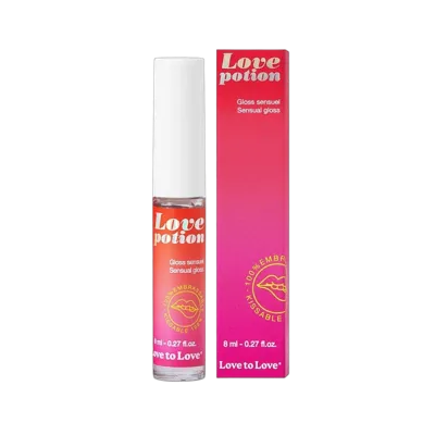 Стимулирующий блеск для губ Love To Love Love Potion - Gloss Sensuel 8 мл