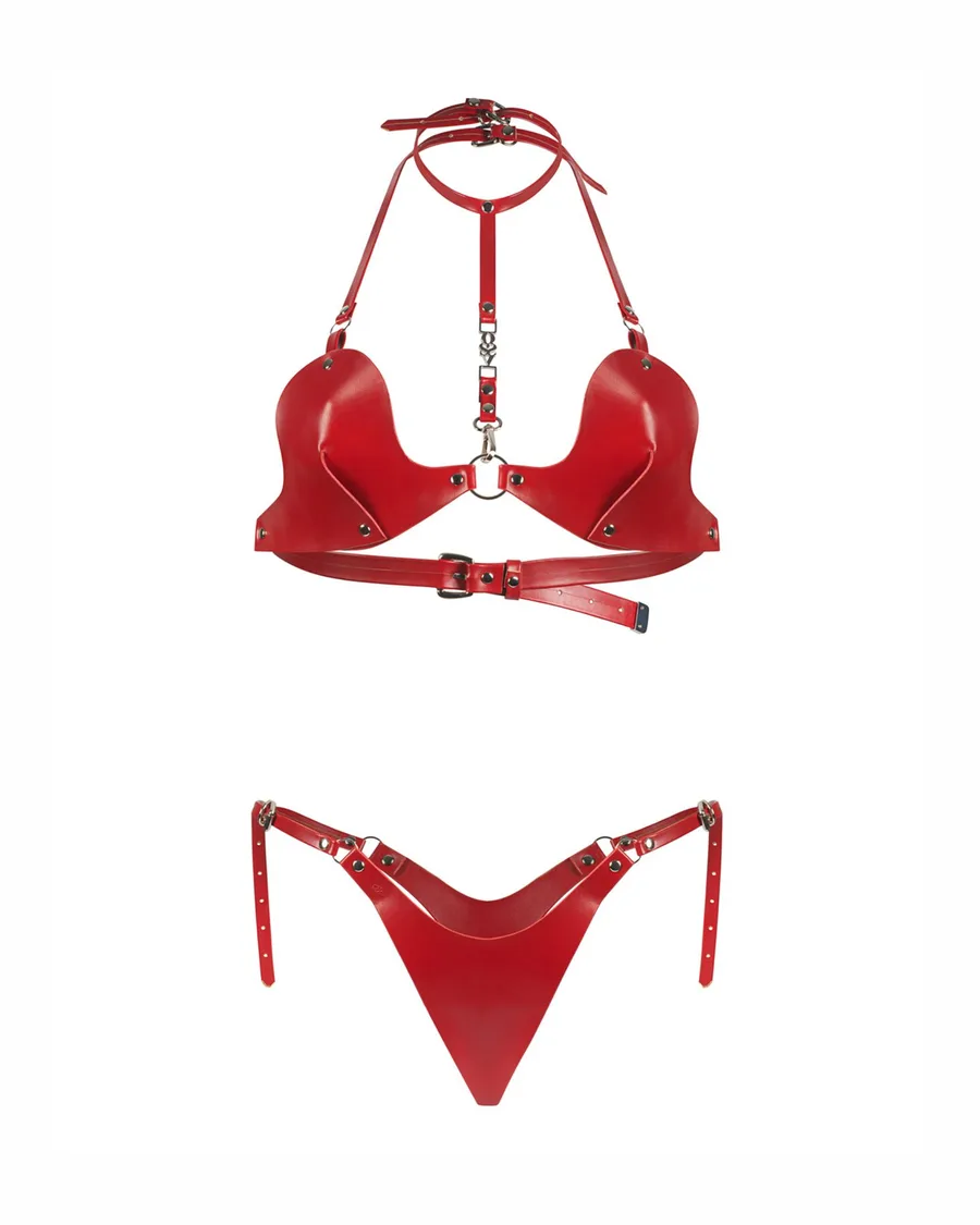 Комплект Obsessive Inferro 2-pcs set S/M/L