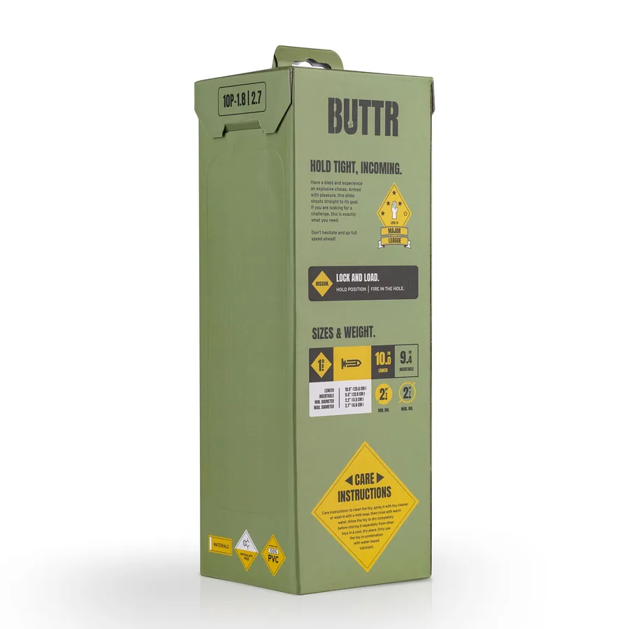 Анальна пробка BUTTR - 10 Pounder XXL Dildo