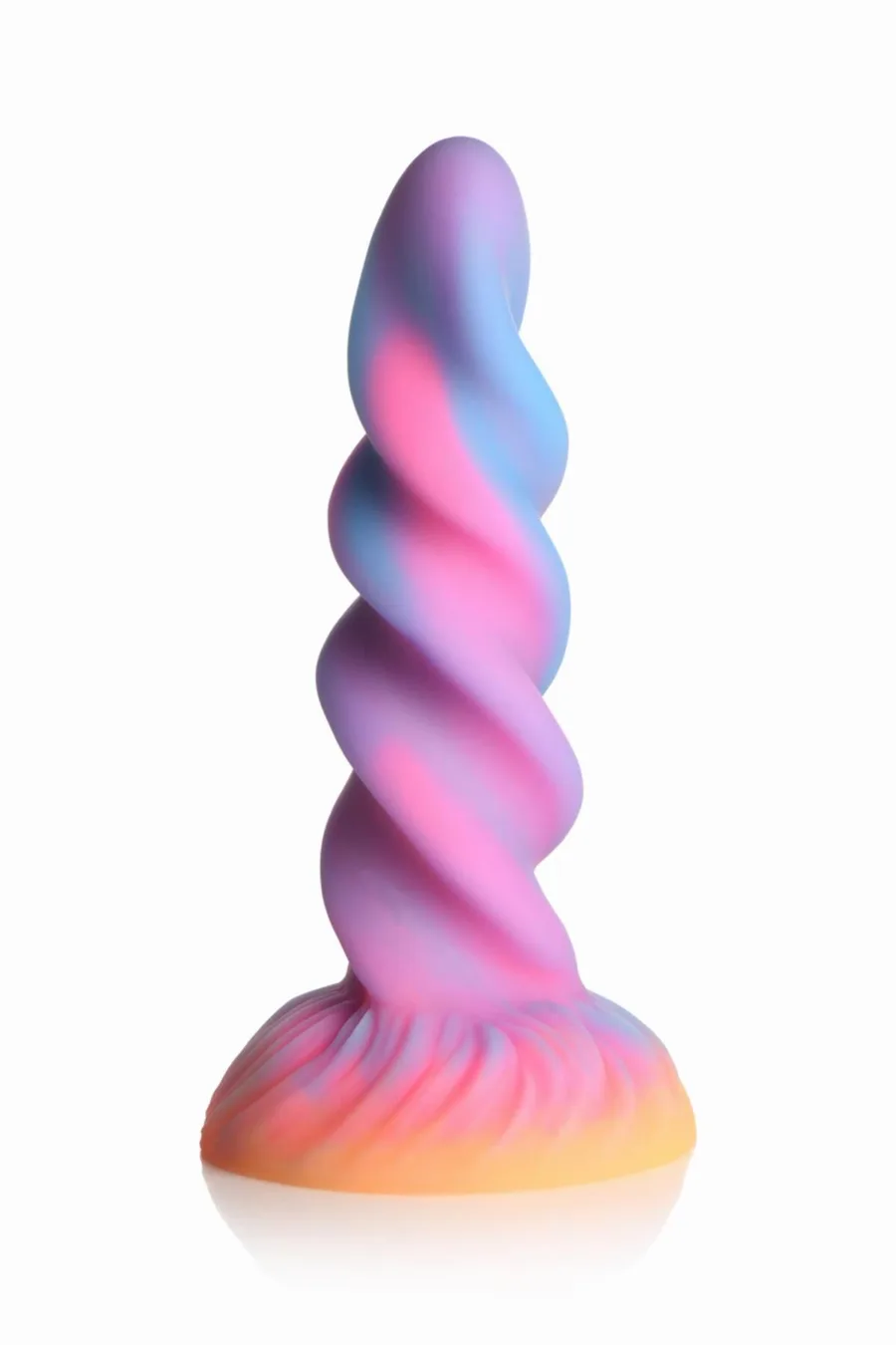 Фэнтезийный фаллоимитатор Creature Cocks Glow-in-the-Dark Unicorn Dildo, светится в темноте, 20,6 см