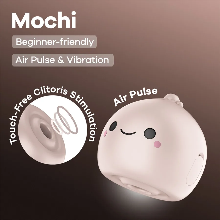Вакуумний кліторальний стимулятор Satisfyer Mochi Beige