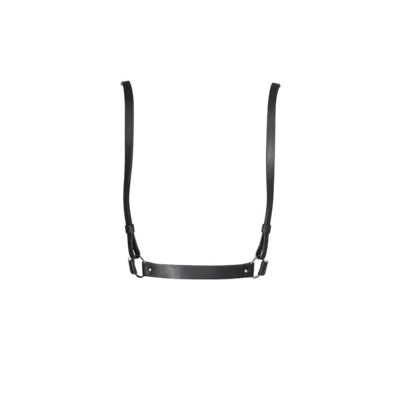 Портупея Bijoux Indiscrets MAZE - X Harness Black, екошкіра