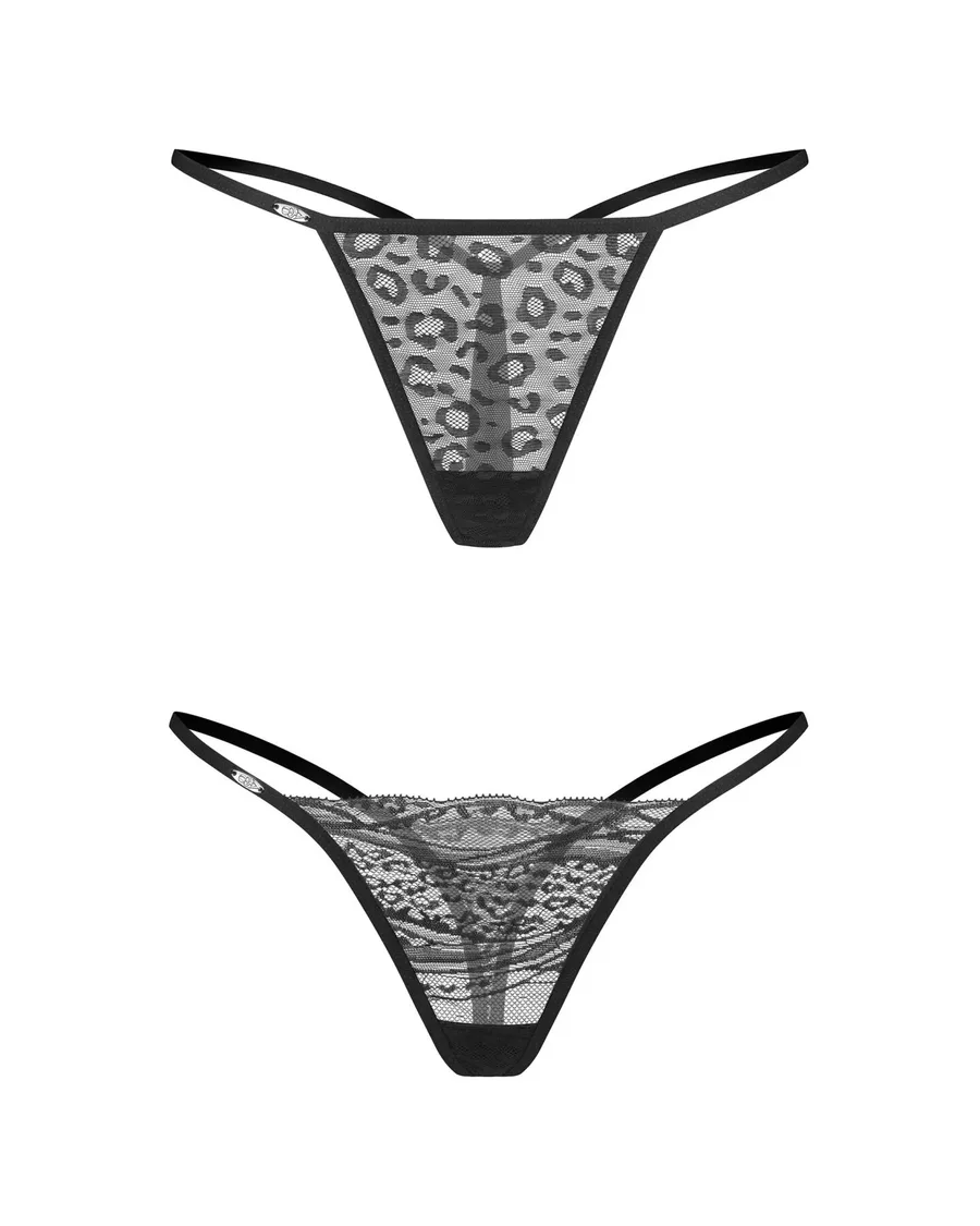 Набір трусиків Obsessive Clara 2-pack thong L/XL