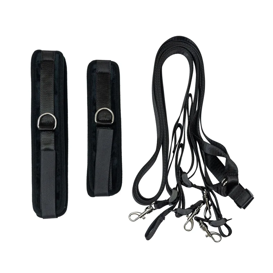 Растяжка на кровать Punishment - 5-Piece Bed Restraint Kit – Black