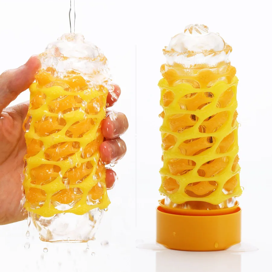 Мастурбатор Tenga ARTE WEAVE, с плотными вставками для стимуляции, плетеная текстура