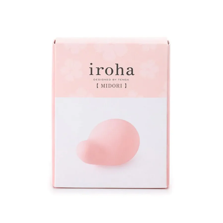 Мінівібратор IROHA MIDORI Nadeshiko, для пестощів і масажу, 5 режимів, перезаряджуваний