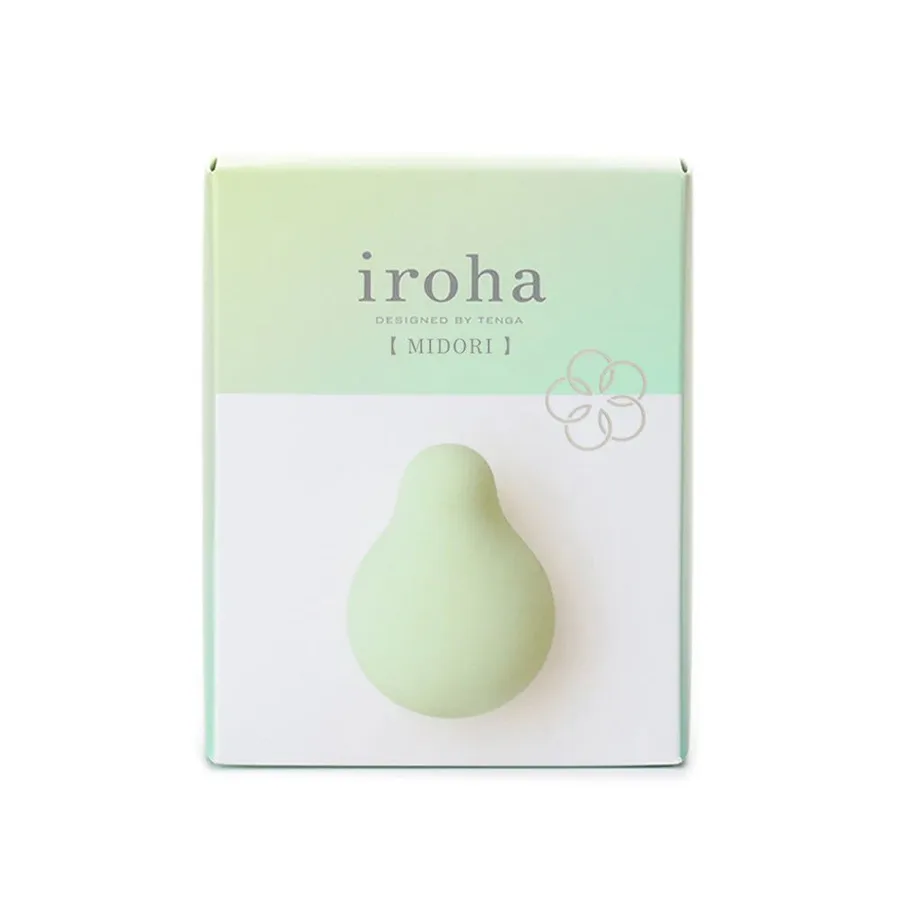 Мінівібратор IROHA MIDORI, для пестощів і масажу, 5 режимів, перезаряджуваний