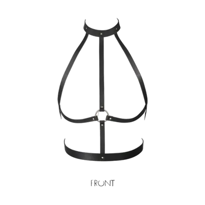 Портупея Bijoux Indiscrets MAZE — H Harness Black