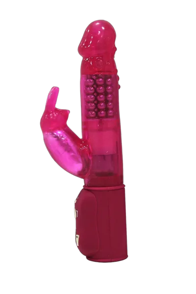 Вібратор-кролик Dorcel Orgasmic Rabbit Pink з перлинним масажем