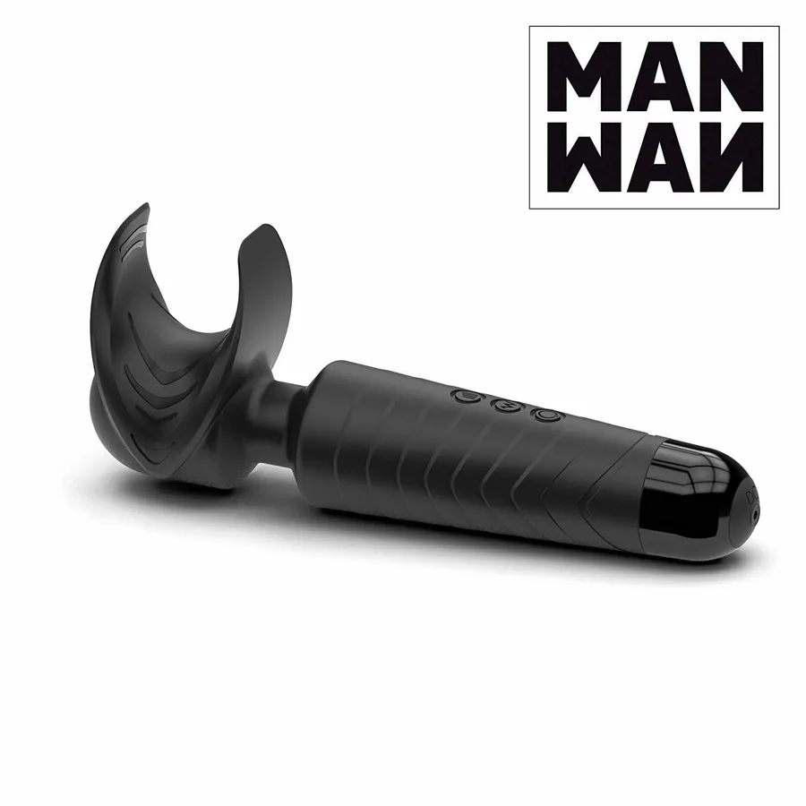 Мастурбатор-вибромассажер Manwan MAN.WAND, отлично для пар, вибро-минет, 20 режимов