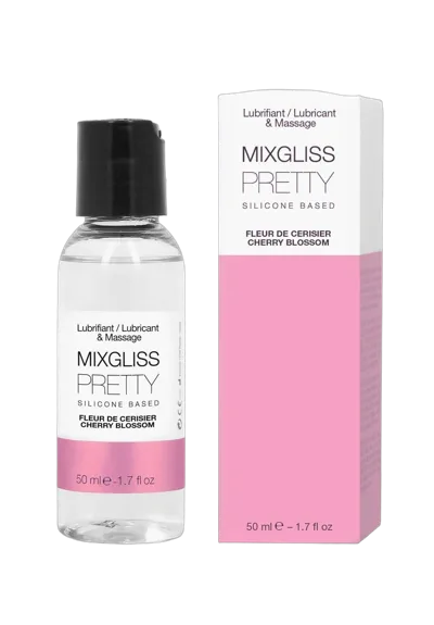 Лубрикант на силиконовой основе MixGliss PRETTY - FLEUR CERISIER (50 мл) с ароматом цветков вишни