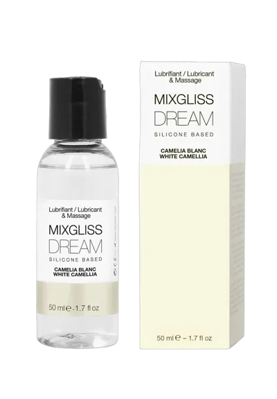 Лубрикант на силиконовой основе MixGliss DREAM - CAMELIA BLANC (50 мл) с ароматом белой камелии