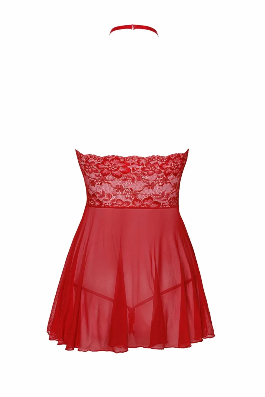 Беби-дол Kissable Sexy Kiss Babydoll Red L/XL