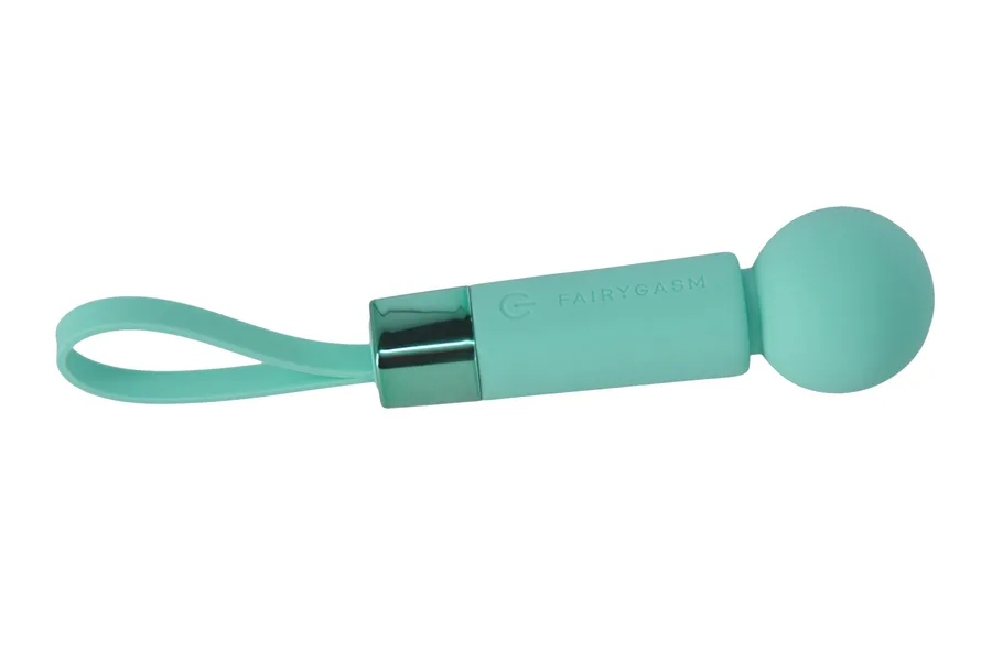 Мини-вибромассажер FairyGasm Pearlstasy green
