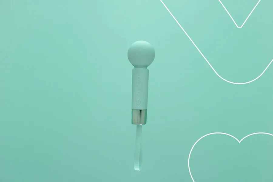 Мини-вибромассажер FairyGasm Pearlstasy green