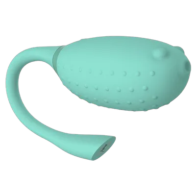 Смарт-віброяйце Magic Motion Fugu Green, глибока вібрація
