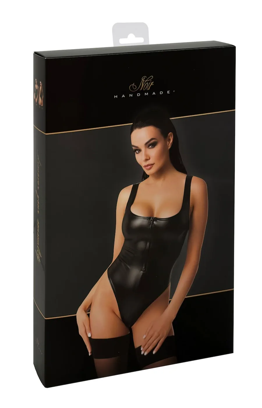 Боди Noir Handmade F333 Powerwetlook body - 3XL