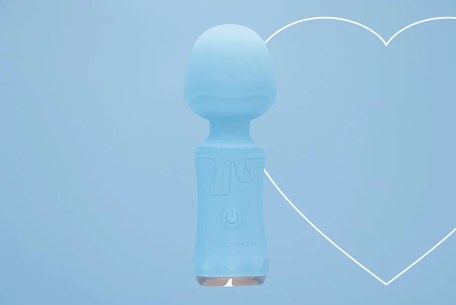 Мини-вибромассажер FairyGasm SecretFuntasy blue